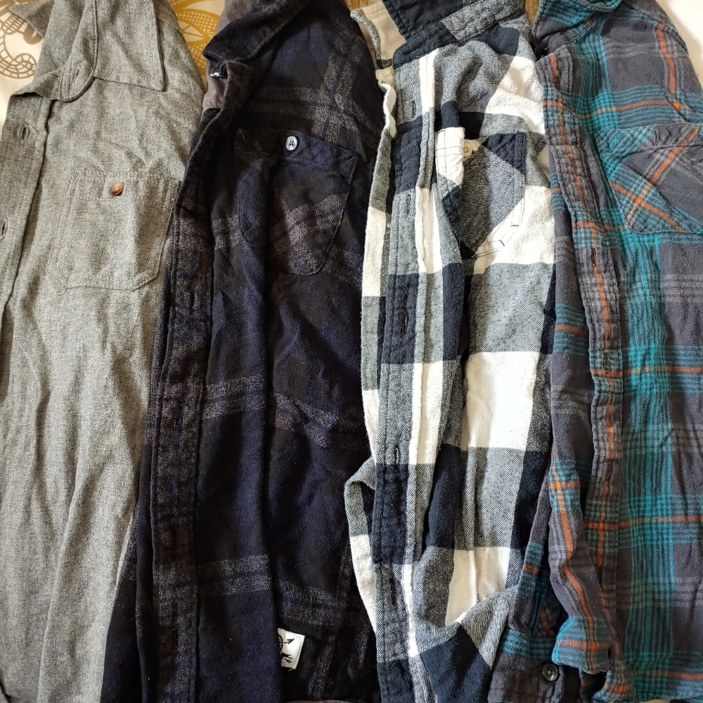 4 boys flannels